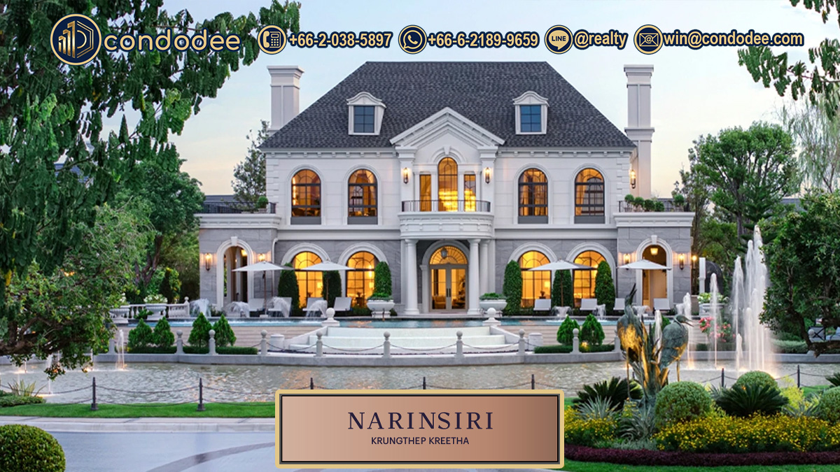 Luxury house Krungthep Kreetha – Narinsiri by Sansiri | บ้านหรู ณริณสิริ กรุงเทพกรีฑา