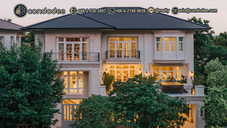 Luxury Zafira house for sale at Crystal Solana Bangkok | บ้านหรูซาฟิรา คริสตัลโซลานา กรุงเทพฯ