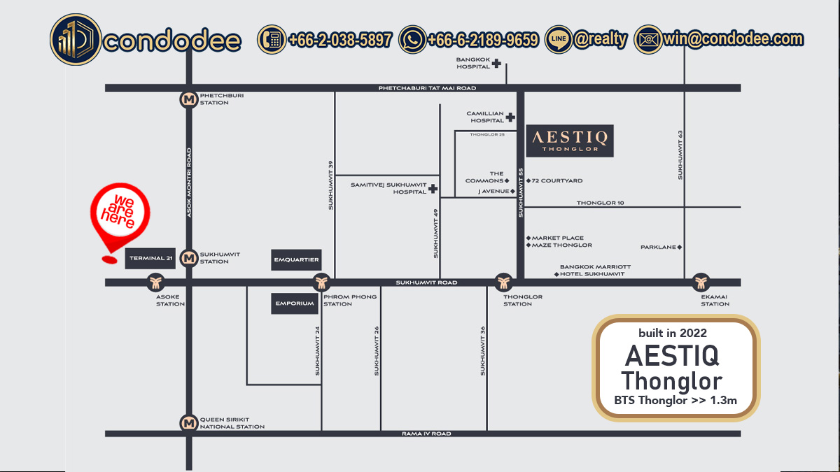 Luxury condo for sale in Thonglor with private lifts and large units | คอนโดหรูเอสทีค ทองหล่อ ขาย สุขุมวิท 55