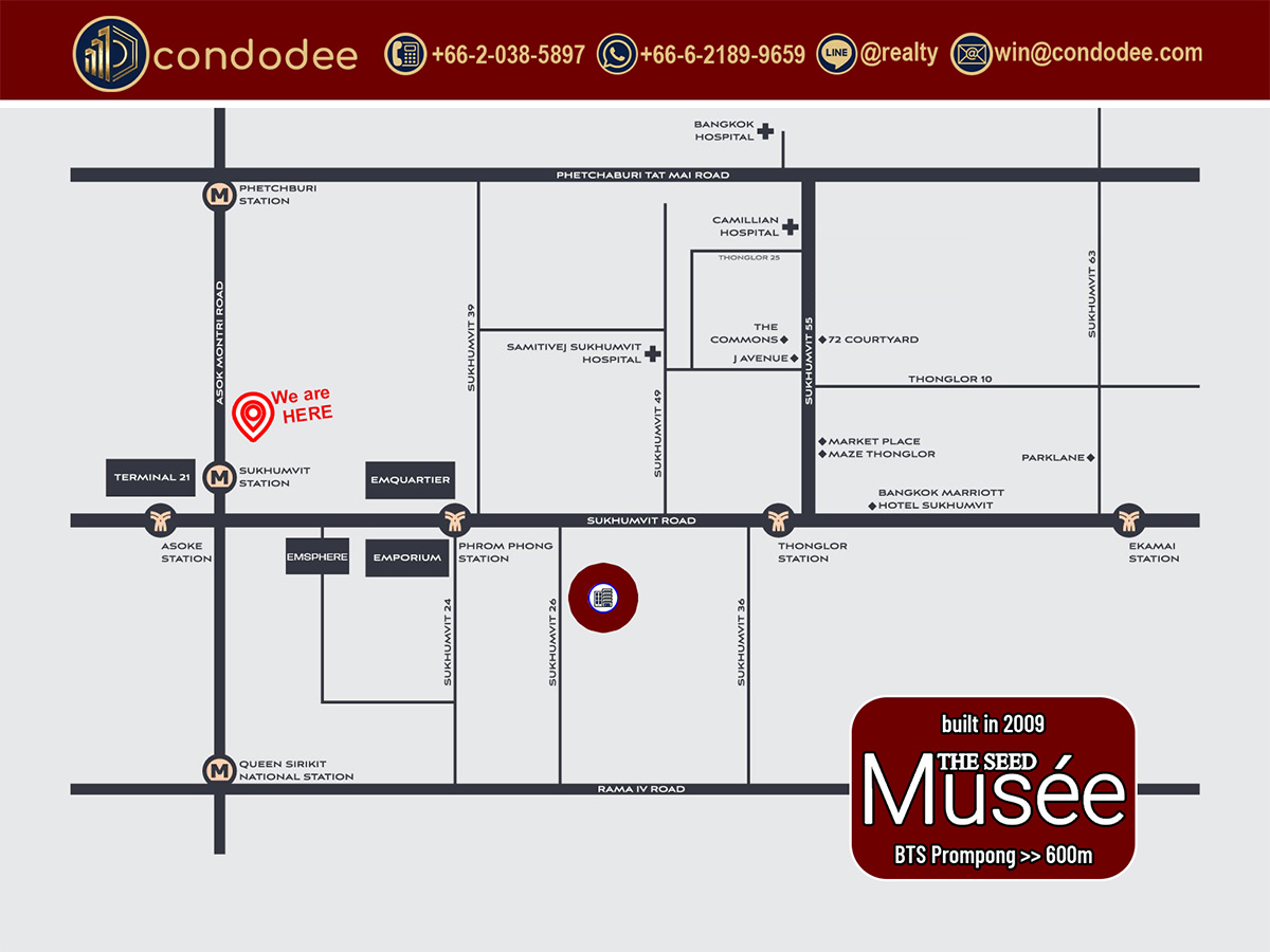 Condo for Sale Phrom Phong near BTS | คอนโดพร้อมพงษ์ ขาย ใกล้ บีทีเอส พร้อมพงษ์