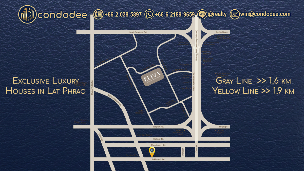 Luxury house for sale in Bangkok – ELIVA Private Residences | บ้านเดี่ยวหรูในกรุงเทพฯ เอลิวา ไพรเวท เรสซิเดนซ์