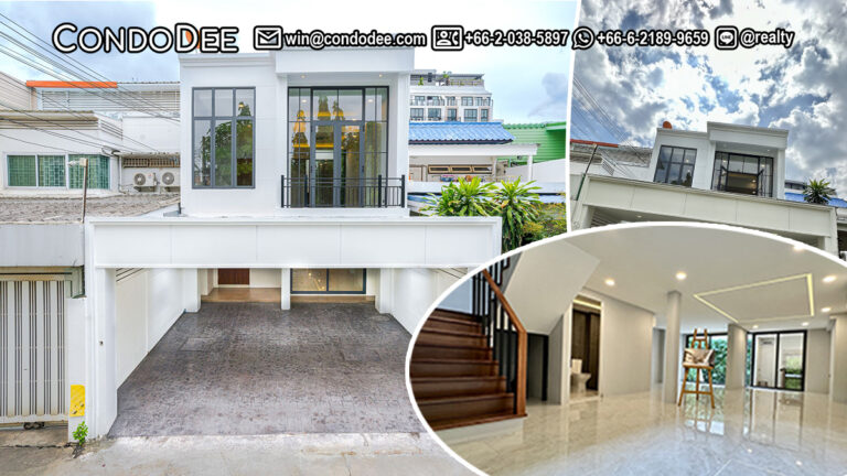 Modern Townhouse Ekkamai 10 for Sale | ทาวน์เฮ้าส์ เอกมัย 10 ขาย