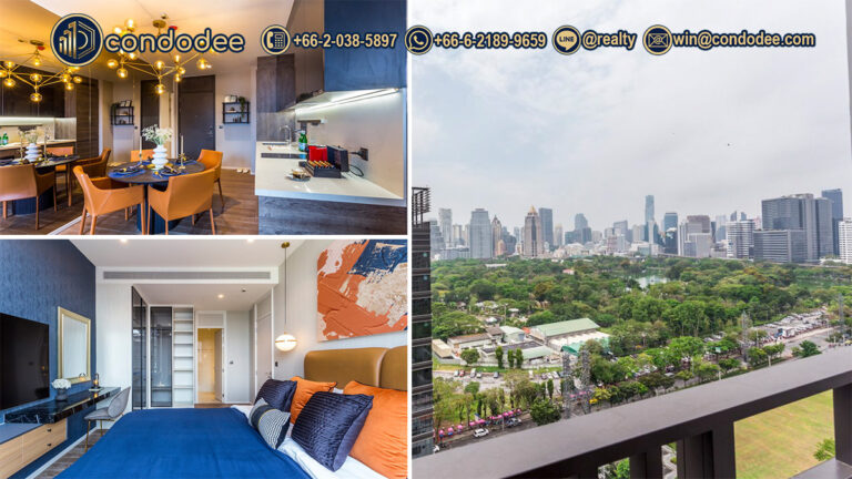 1-bedroom condo for sale near Lumpini Park คอนโด 1 ห้องนอน ขาย ใกล้สวนลุมพินี