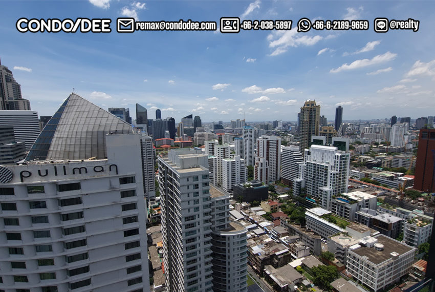 new luxury penthouse sale Bangkok Center view 2