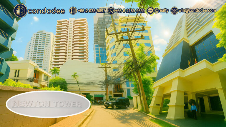 Newton Tower Condo Bangkok located in Sukhumvit 6 near BTS Nana – modern condominium in prime CBD location | คอนโดนิวตัน ทาวเวอร์ สุขุมวิท 6 ใกล้รถไฟฟ้านานา – คอนโดใจกลางเมืองกรุงเทพ