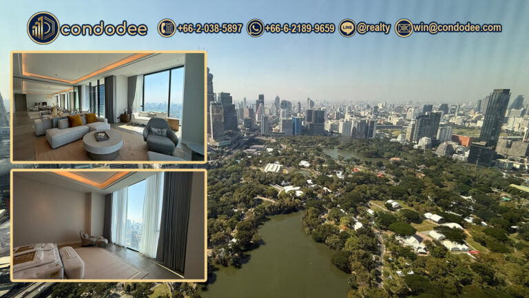 Full-floor One89 Wireless Lumpini view penthouse for sale | เพนท์เฮ้าส์เต็มชั้น One89 Wireless วิวสวนลุมพินี เพื่อขาย