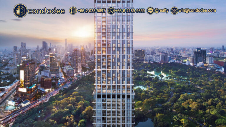 ONE89 Wireless ultra luxury condo Bangkok with large units on Wireless Road | คอนโดหรูระดับพรีเมียม วันเอทตี้ไนน์ ไวร์เลส