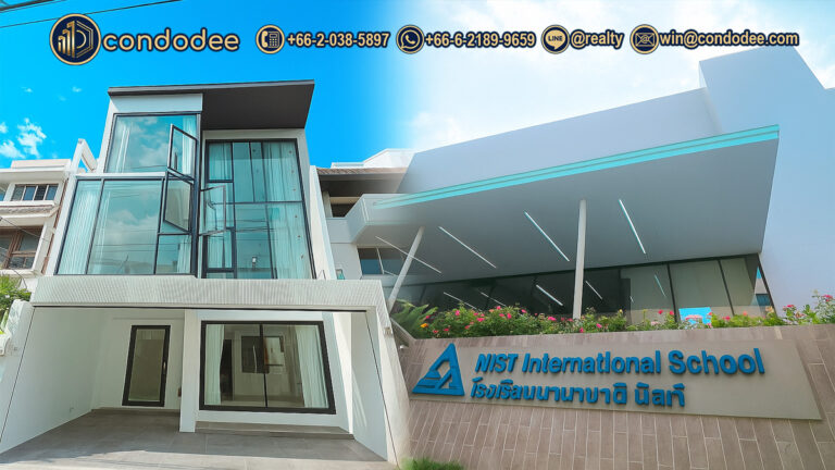 Renovated 3-story townhouse for sale near NIST International School in Sukhumvit 15 ทาวน์เฮ้าส์ 3 ชั้น รีโนเวทใหม่ ขาย ใกล้โรงเรียนนานาชาติ NIST สุขุมวิท 15