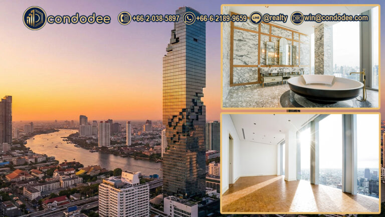 Ritz-Carlton MahaNakhon Sky Residence 3+1BR, Sathorn–Silom | เดอะ ริซท์ คาร์ลตัน มหานคร สกายเรสซิเดนซ์ 3+1 ห้องนอน สีลม–สาทร
