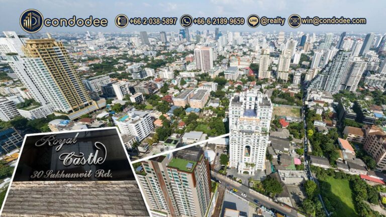 Family-size condo Royal Castle Sukhumvit 39, Phrom Phong, Bangkok. No pets | คอนโดสำหรับครอบครัว รอยัล คาสเซลิ สุขุมวิท 39 ห้ามสัตว์เลี้ยง