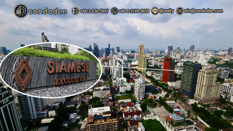 Luxury condo Siamese Exclusive Sukhumvit 31 Bangkok