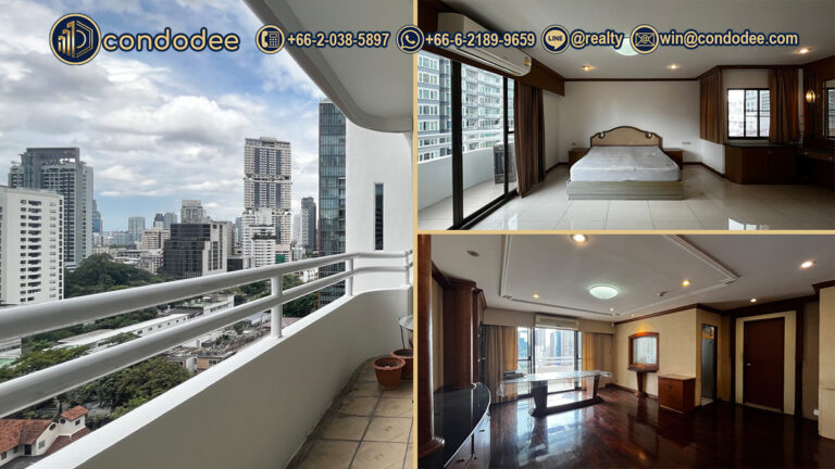 Spacious 3-bed condo Regent on the Park 1 Sukhumvit 26 | คอนโด 3 ห้องนอน รีเจ้นท์ออนเดอะพาร์ค 1 สุขุมวิท 26