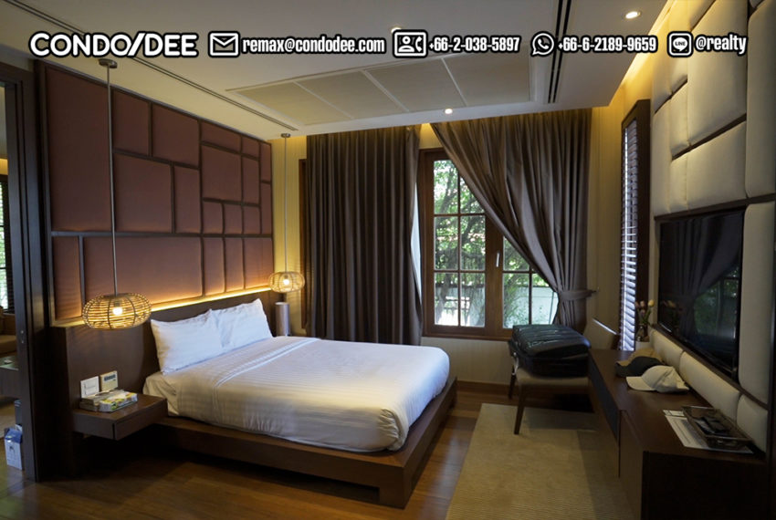 super-luxury Bangkok house sale Sukhumvit 71 bedroom1