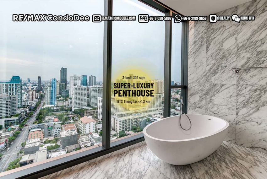 super-luxury penthouse bangkok sale