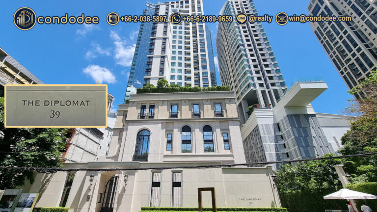 The Diplomat 39 condo for sale Sukhumvit 39 Phrom Phong luxury residence Bangkok | ดิพลอมัท 39 คอนโดขาย สุขุมวิท 39 พร้อมพงษ์