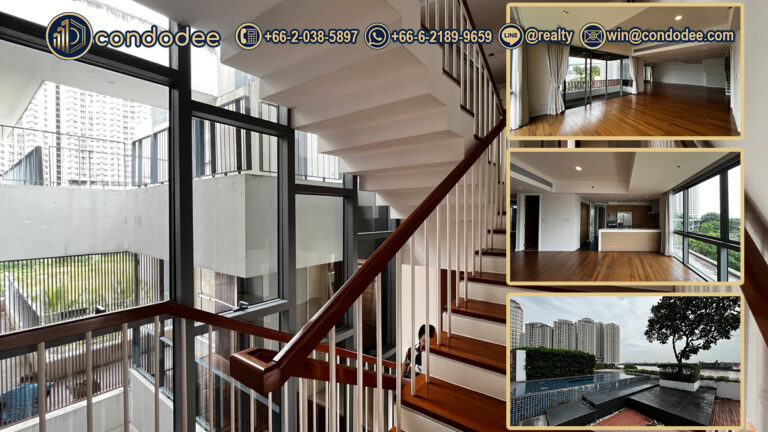 512 sqm River Villa Triplex Penthouse at The Pano Rama 3 | เพนท์เฮ้าส์ 3 ชั้น ริมแม่น้ำ ที่ เดอะพาโน พระราม 3