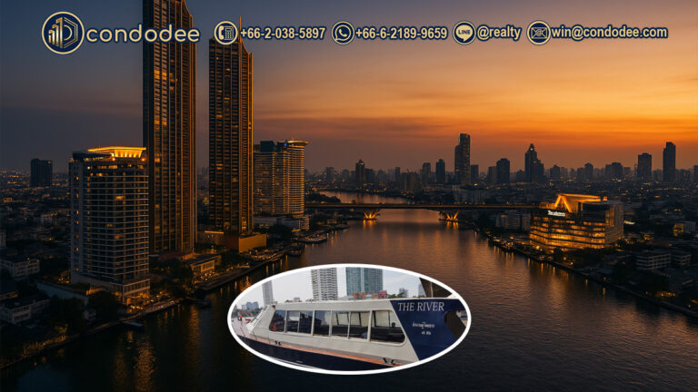 The River by Raimon Land condo in Bangkok, near Iconsiam and BTS | คอนโด The River by Raimon Land กรุงเทพฯ ใกล้ไอคอนสยามและ BTS