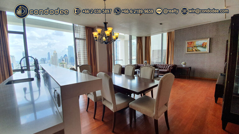Fully furnished 3-bedroom condo for sale at The Sukhothai Residences, Sathorn | ขายคอนโด 3 ห้องนอนตกแต่งครบที่ เดอะ สุโขทัย เรสซิเดนซ์ สาทร