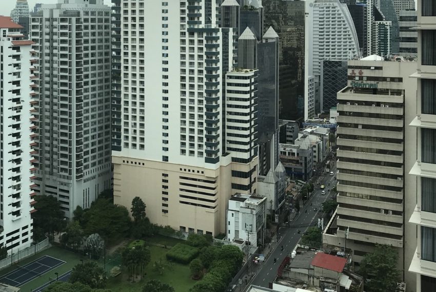 view from Asoke road