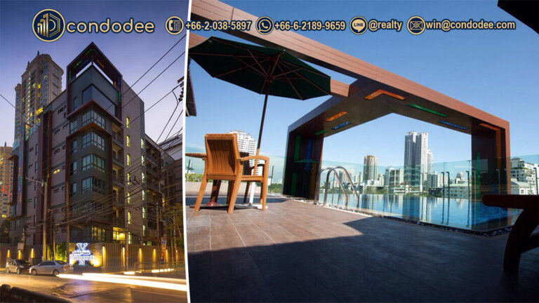 Voque Sukhumvit 31 condo in Asoke with rooftop pool and modern low-rise design | โว้ค สุขุมวิท 31 คอนโดอโศกพร้อมสระว่ายน้ำบนดาดฟ้า