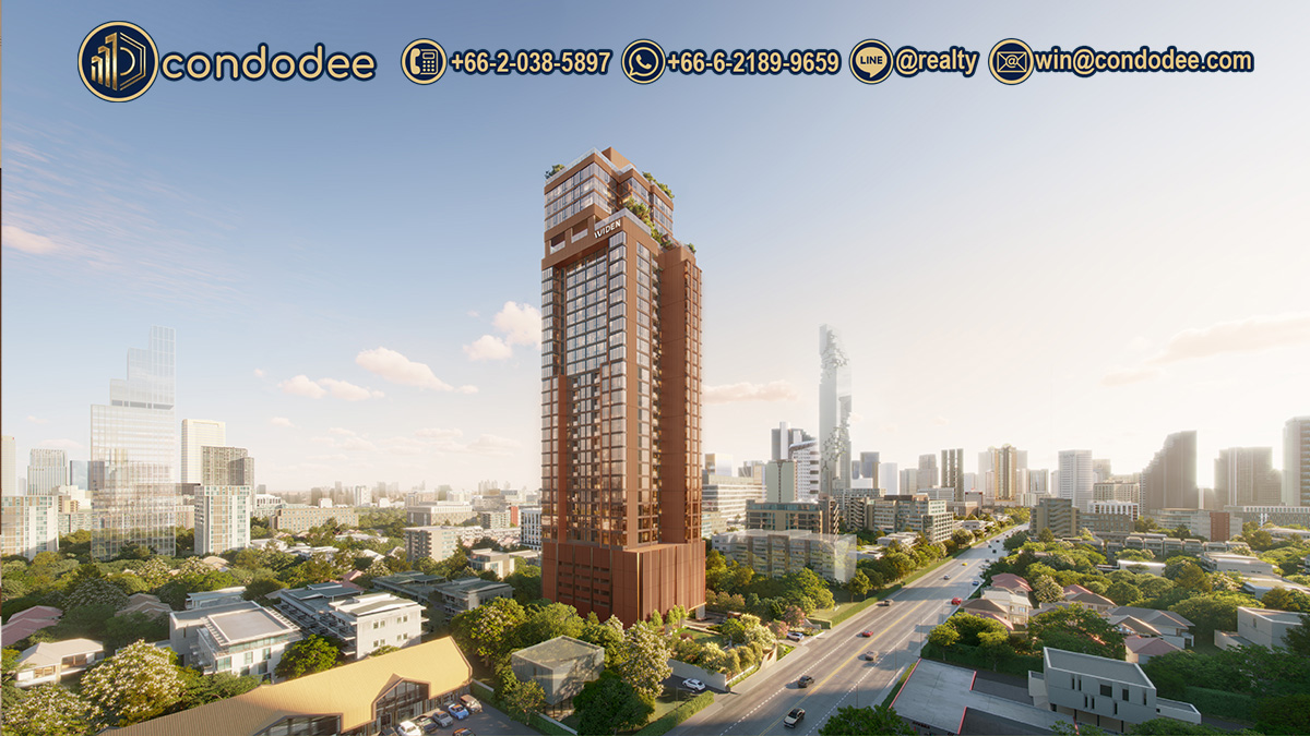 Luxury condo for sale Sathorn at WIDEN by Sansiri, pet-friendly, spacious layouts | คอนโดหรู สาทร โครงการไวเด้น แสนสิริ เลี้ยงสัตว์ได้