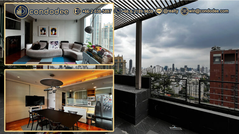 Wind Sukhumvit 23 4-Bedroom Penthouse with Triplex Rooftop Option in Asoke Bangkok | เพนท์เฮ้าส์ วินด์ สุขุมวิท 23 พร้อม ดาดฟ้า ส่วนตัว
